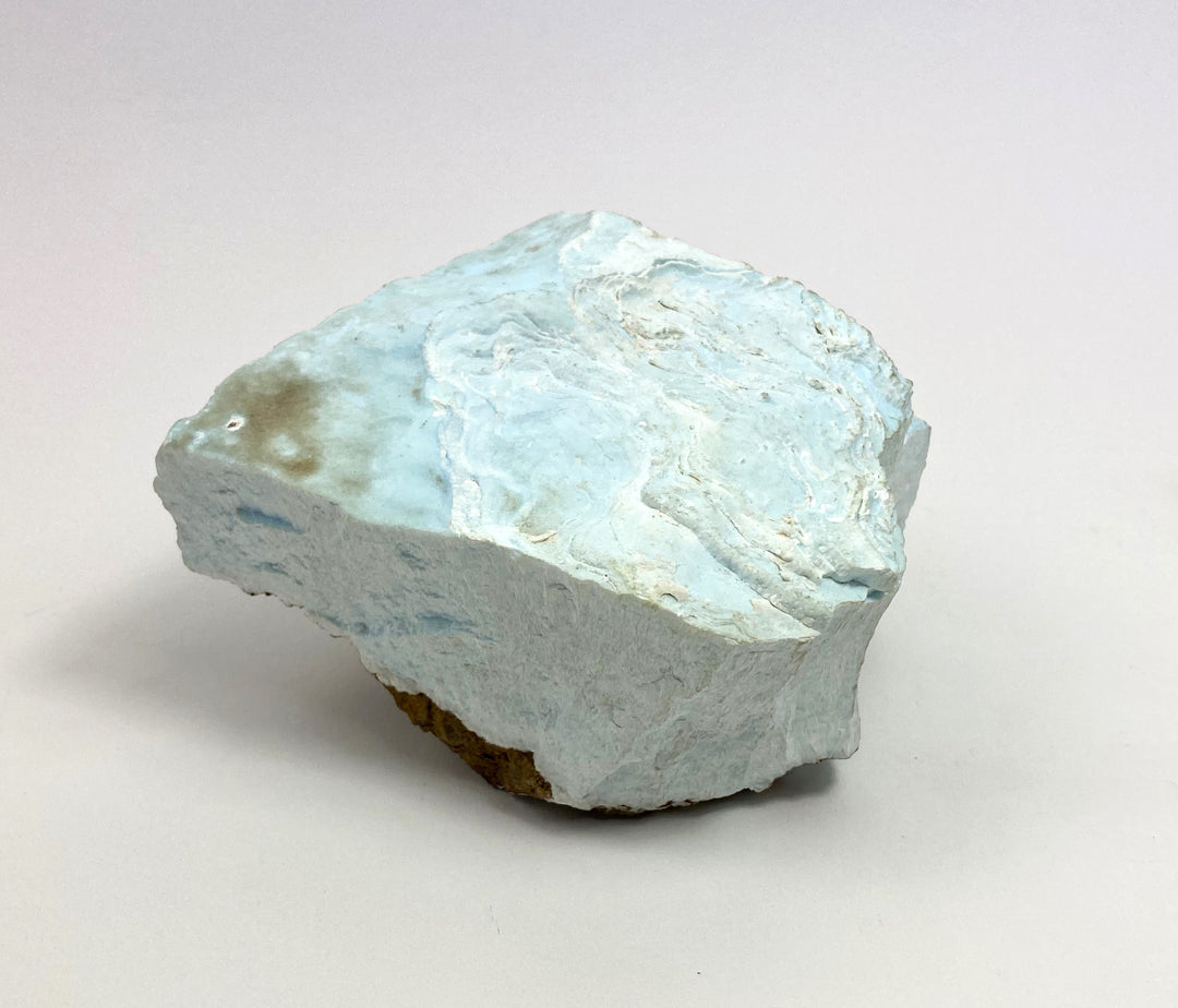 Blue aragonite, Erzberg, Eisenerz, Styria, Austria