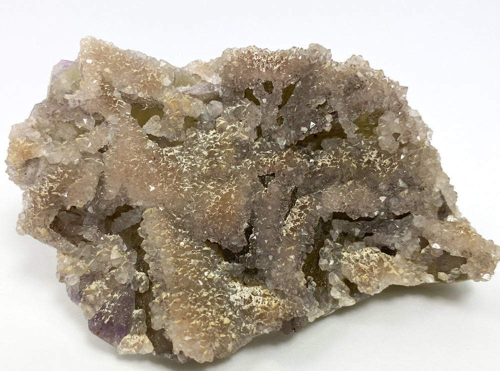 Fluorite, rock crystal, Hermine mine, Wölsendorf, Bavaria, Germany