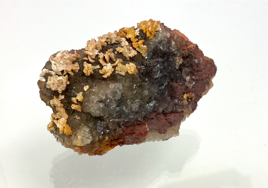 Fluorit, Dolomit, Markasit, Grube Cäcilia, Wölsendorf, Bayern, Deutschland