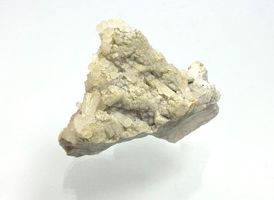 Strontianite on dolomite, Oberdorf a. d. Laming, Styria, Austria