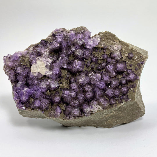 Fluorite, Calcite, Yaogangxian Mine, Hunan Province, China