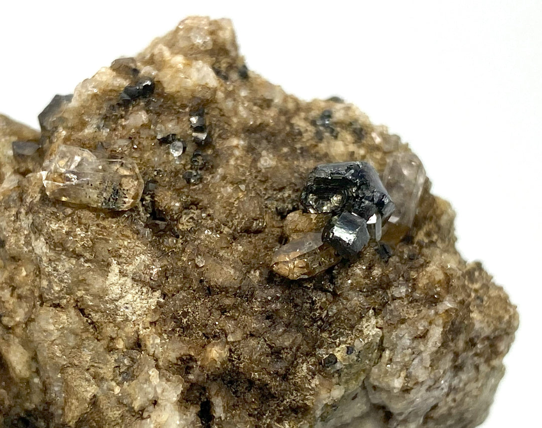 Hematite (iron roses), rock crystal, Elfriedestollen, Zillergrund, Zillertal, Tyrol, Austria