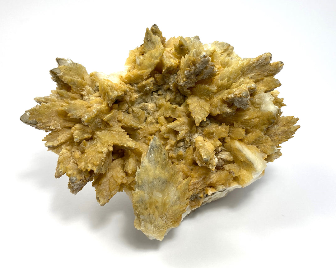 Spring calcite, gypsum, Oberzeiring, Styria, Austria