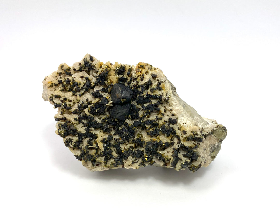 Sphalerit (Zinkblende), Calcopyrit, Dolomit, Picher Field, Oklahoma, USA