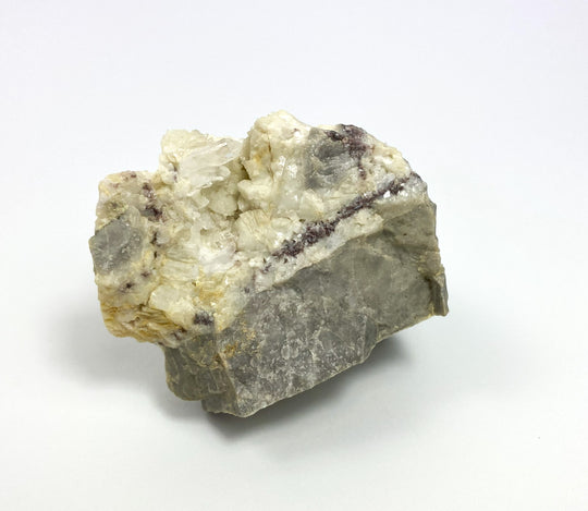 Rock crystal on dolomite, Erzberg, Eisenerz, Styria, Austria