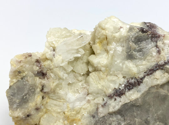 Rock crystal on dolomite, Erzberg, Eisenerz, Styria, Austria