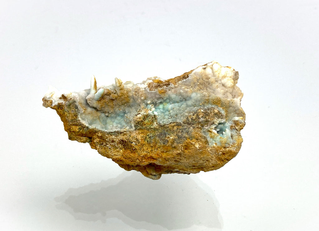 Light blue aragonite, Flatschach, Murtal, Stmk., Austria