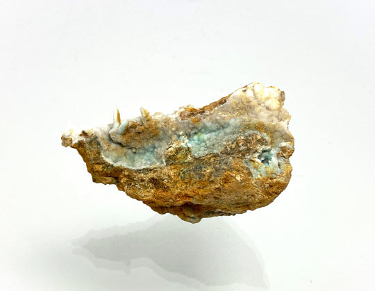 Light blue aragonite, Flatschach, Murtal, Stmk., Austria