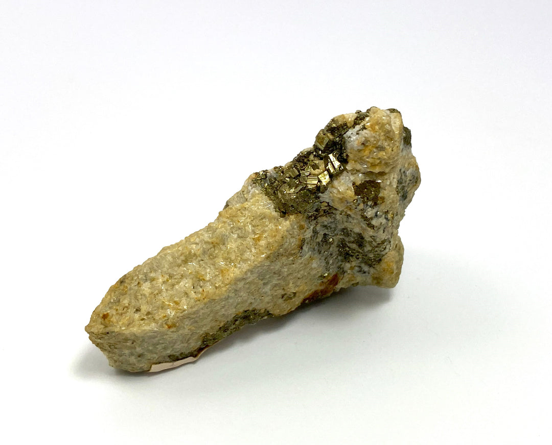 Pyrite on siderite, Erzberg, Eisenerz, Styria, Austria