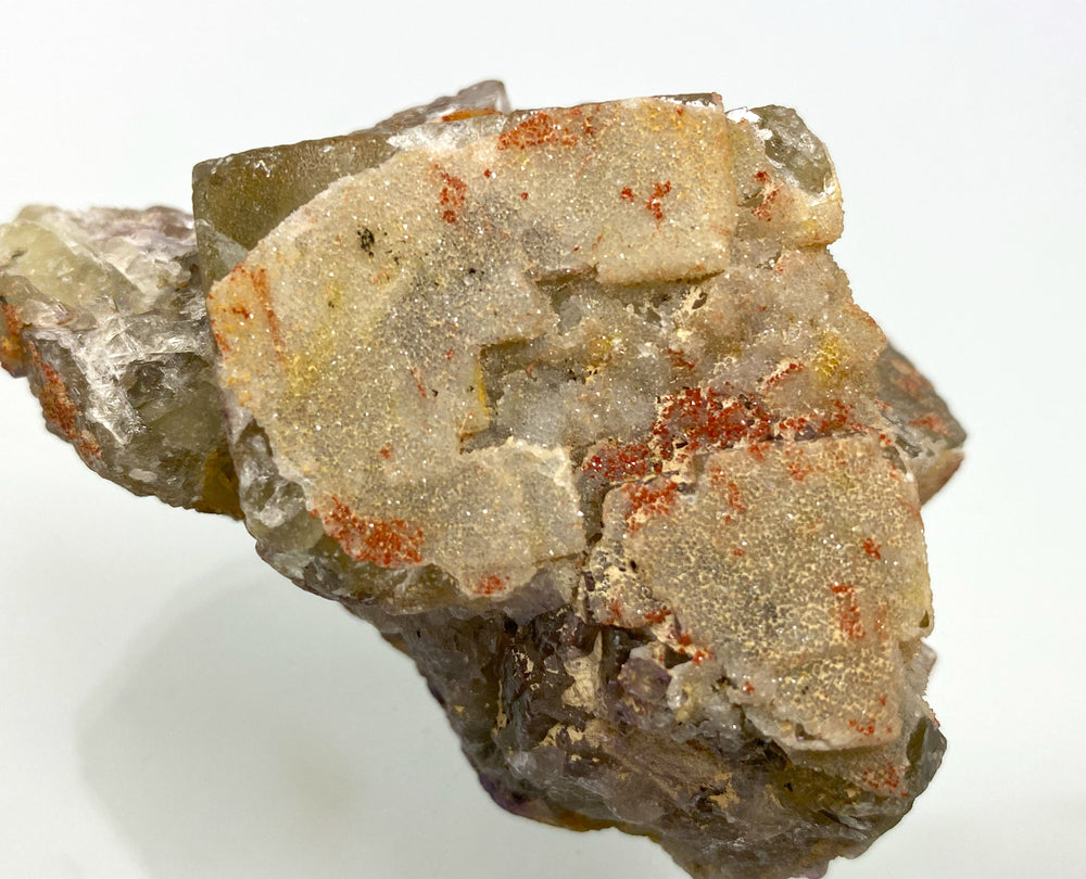 Fluorite, quartz, Hermine, Wölsendorf, Bavaria, D.