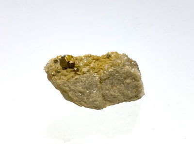 Pyrit auf Siderit, Hüttenberg, Kärnten, Österreich