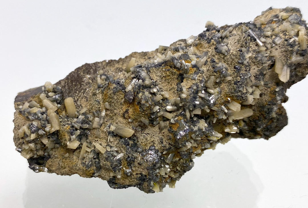 Cerussit, Galenit, Sphalerit, Trzebionka Mine, Polen