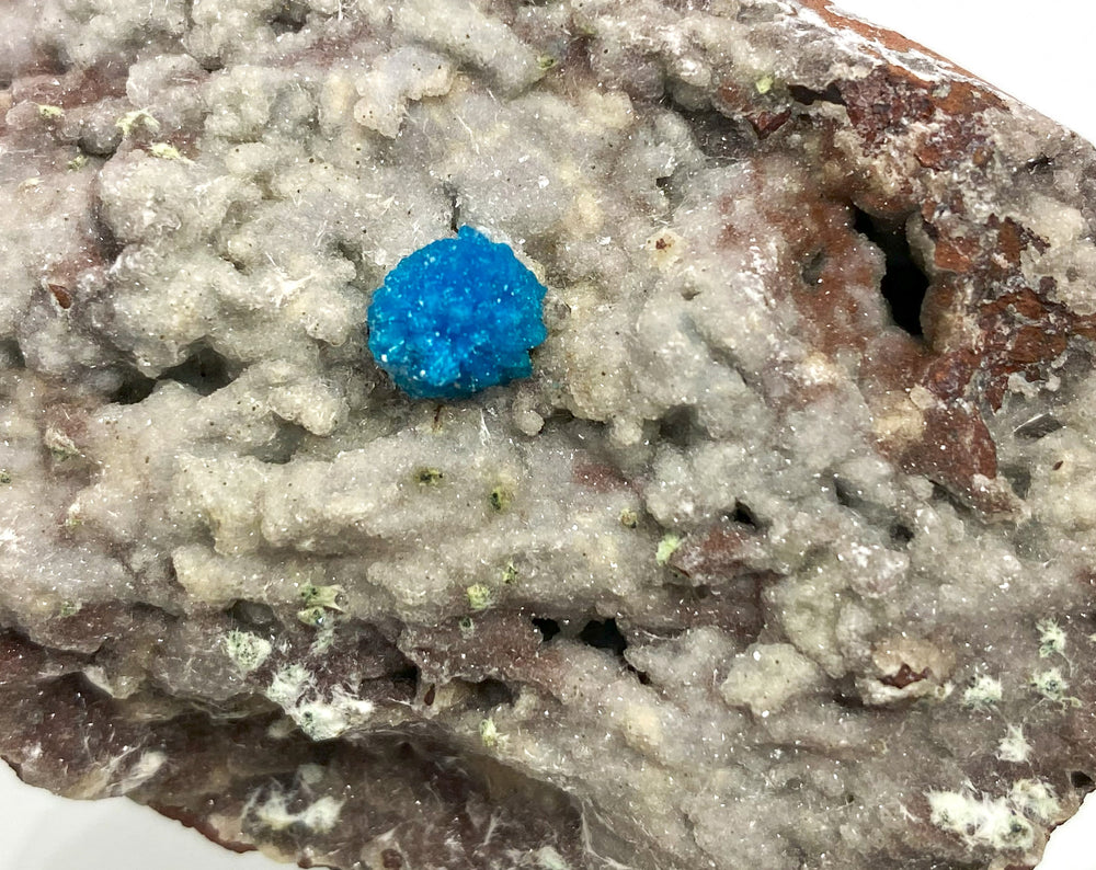 Cavansite, Calcite, Wagholi, Poona, India