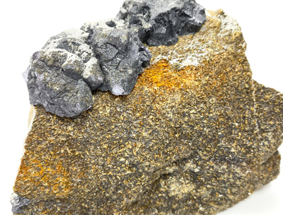 Galenit auf Zinkblende, Bleiberg, Kärnten, Österreich