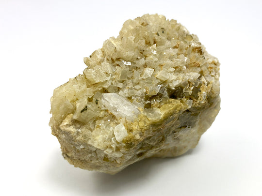 Rock crystal on dolomite, Erzberg, Eisenerz, Styria, Austria