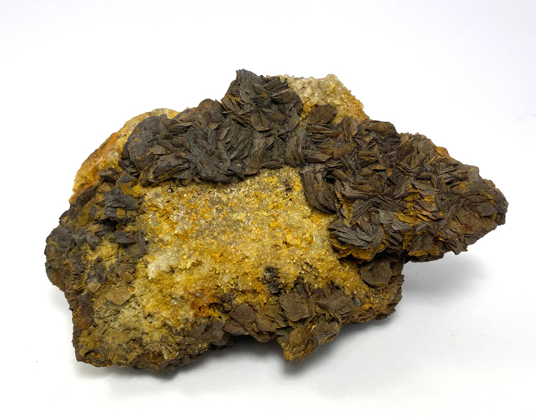 Siderite, rock crystal, Fleißtal, Carinthia, Austria