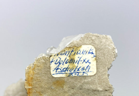 Strontianite, calcite, Ascheberg, Münsterland, North Rhine-Westphalia