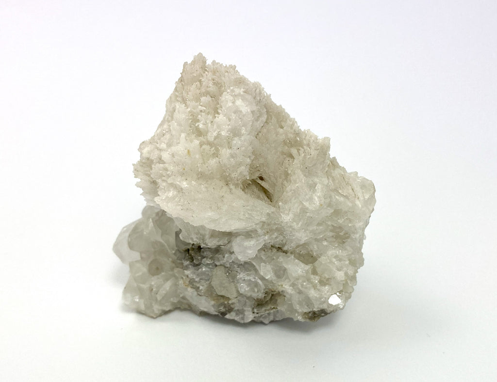 Strontianite, calcite, Ascheberg, Münsterland, North Rhine-Westphalia