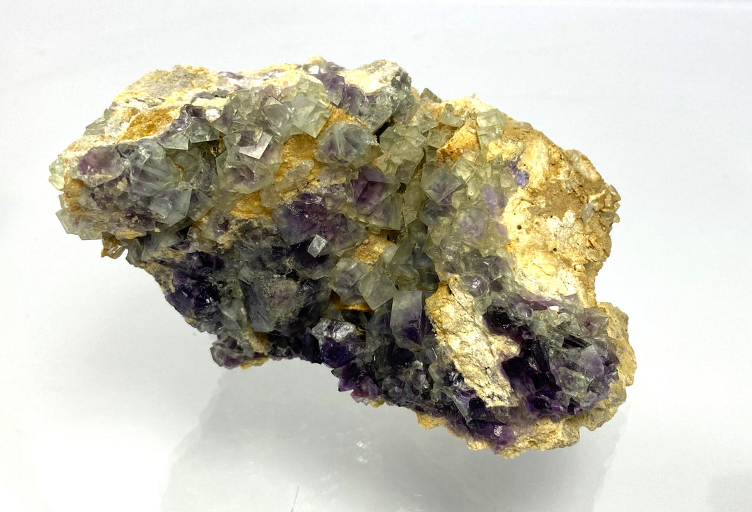 Fluorite on dolomite, Weisseck, Lungau, Salzburg, Austria