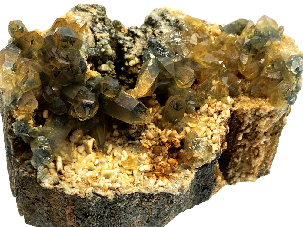 Rock crystal with chlorite, pericline, Kruml, Rauris, Salzburg, Austria