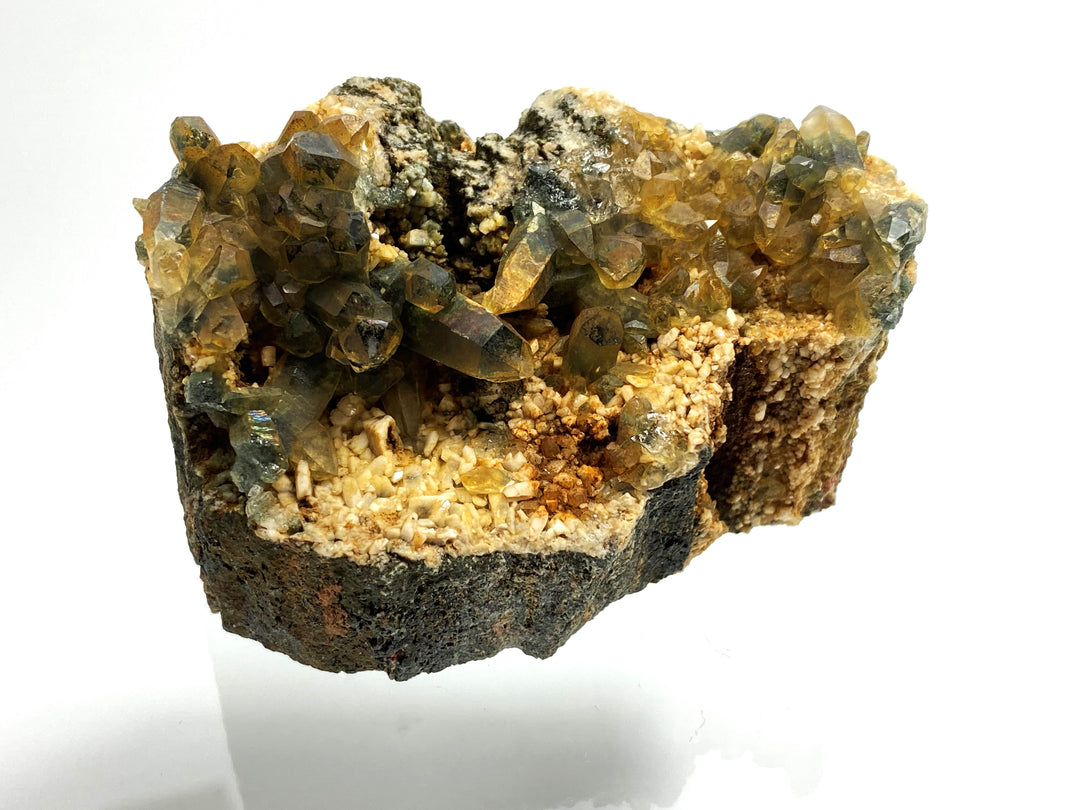 Rock crystal with chlorite, pericline, Kruml, Rauris, Salzburg, Austria