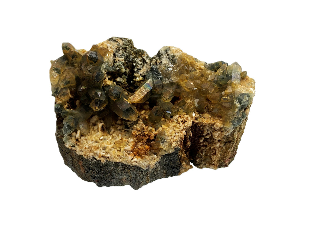 Rock crystal with chlorite, pericline, Kruml, Rauris, Salzburg, Austria