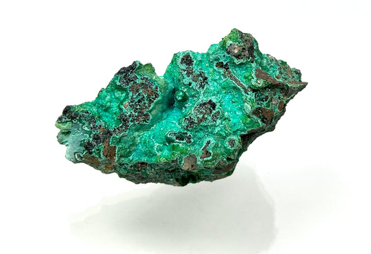 Chrysokoll, Malachit, Ray Mine, Mineral Creek, Pinal Co., Arizona, USA