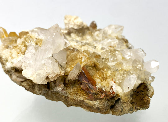 Brookite, rock crystal, Balochistan, Pakistan