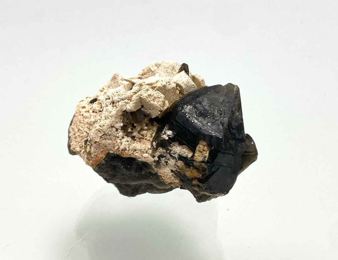 Morion, Feldspar, Hurum, Norway