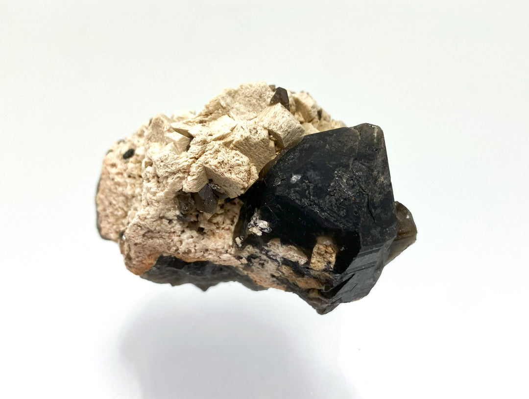 Morion, Feldspar, Hurum, Norway