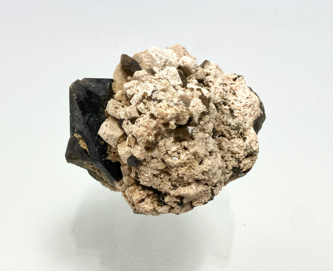 Morion, Feldspar, Hurum, Norway