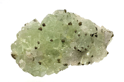 Fluorit, Pyrit, Huallanca, Ancash, Peru