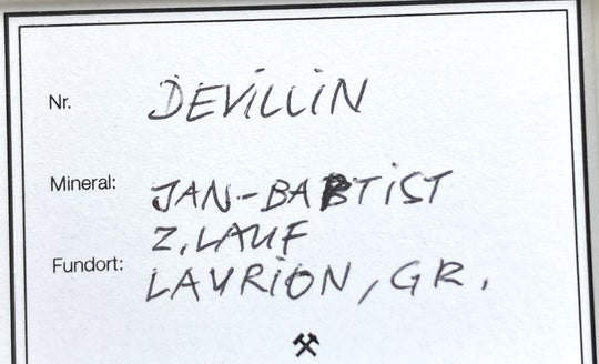Devillin, Jan-Babtist, Laurion, Griechenland
