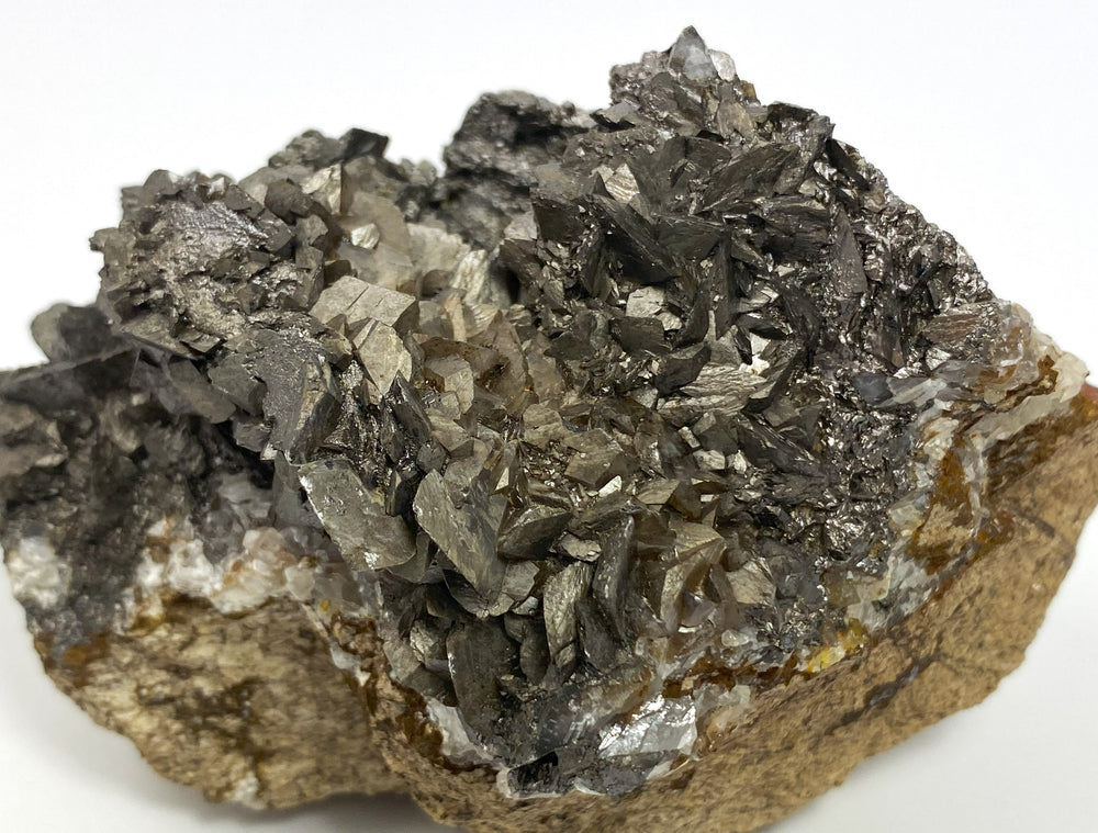 Calcite, Pyrolusite, Steeden, Hesse, Germany