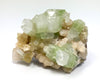 Fluorapophyllit, Calcit, Stilbit, Rahuri, Maharashtra, Indien