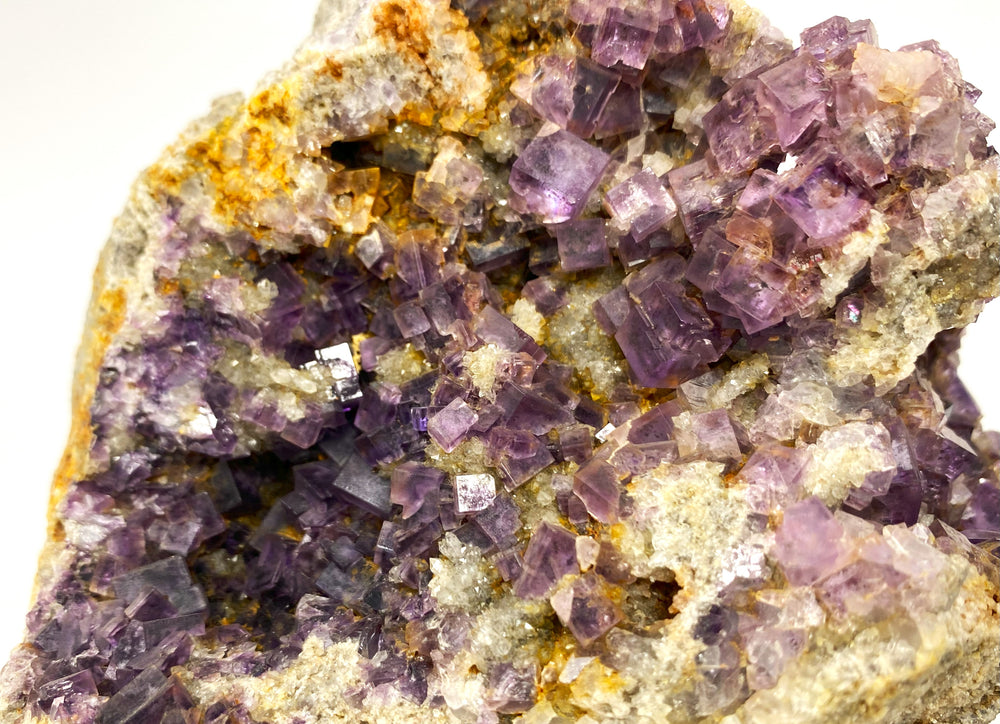 Fluorite, rock crystal, Berbes, Ribadesella, Austurias, Spain