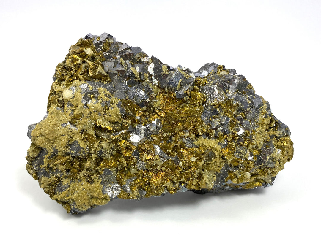 Calcopyrite, Siderite, Galena, Calcite, Herja, Maramures, Romania