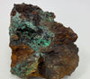 Malachite on limonite, Pfleglalm, Hiaslegg, Rötz, Styria, Austria