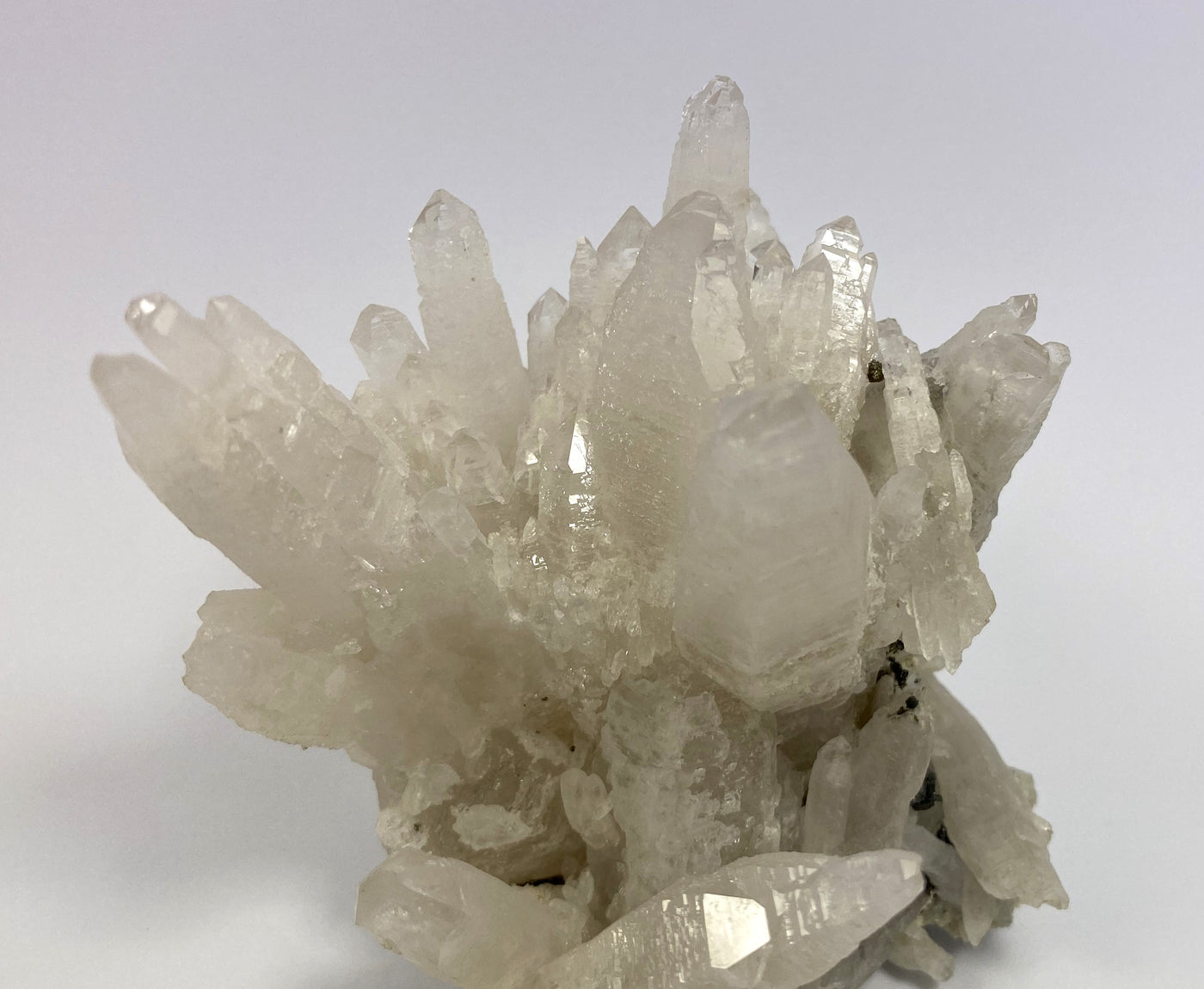 Zepterquarz, Bergkristall, Sphalerit, Rumänien