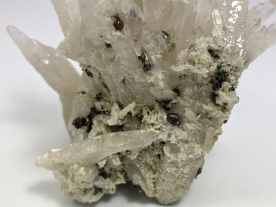 Zepterquarz, Bergkristall, Sphalerit, Rumänien