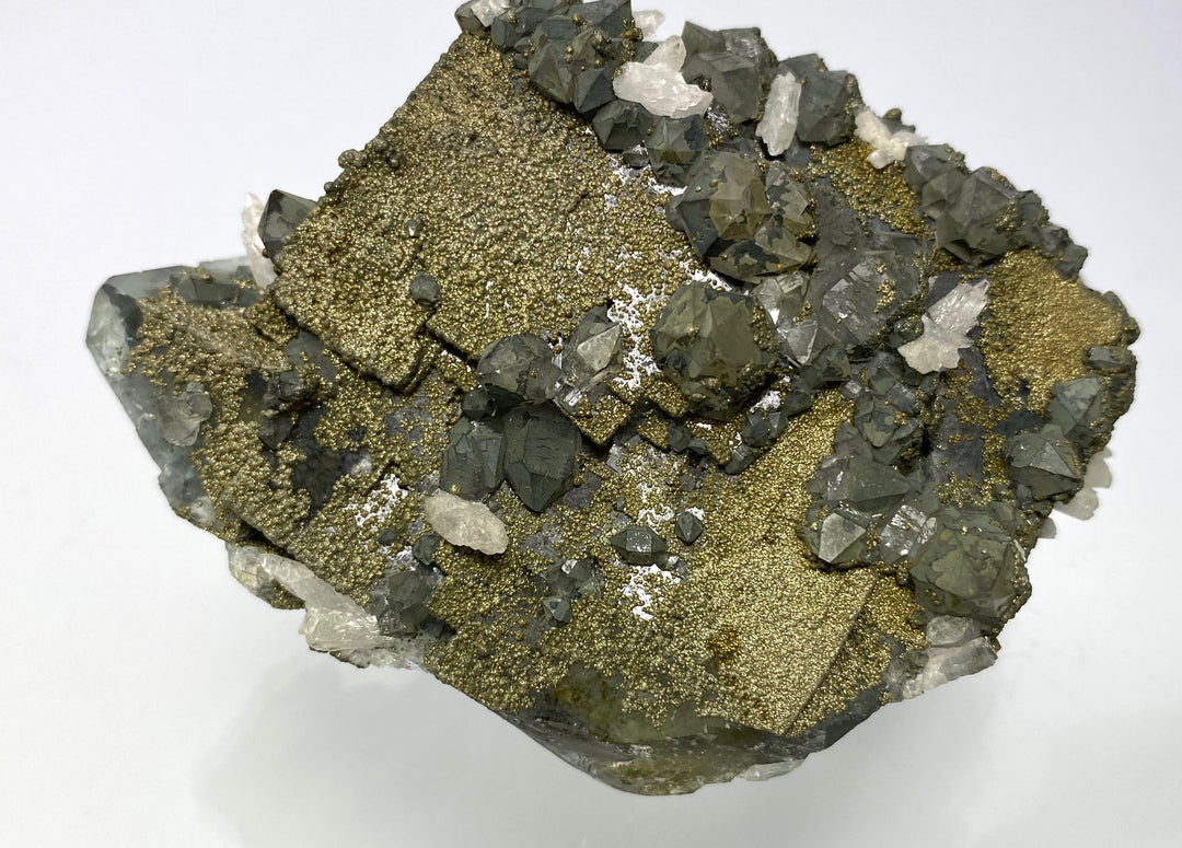 Fluorit, Calcit, Pyrit,  El Hammam Mine