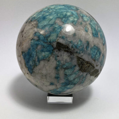 Stone ball lazulite