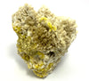 Sulfur on barite, Machow Mine, Tarnobrzeg, Poland