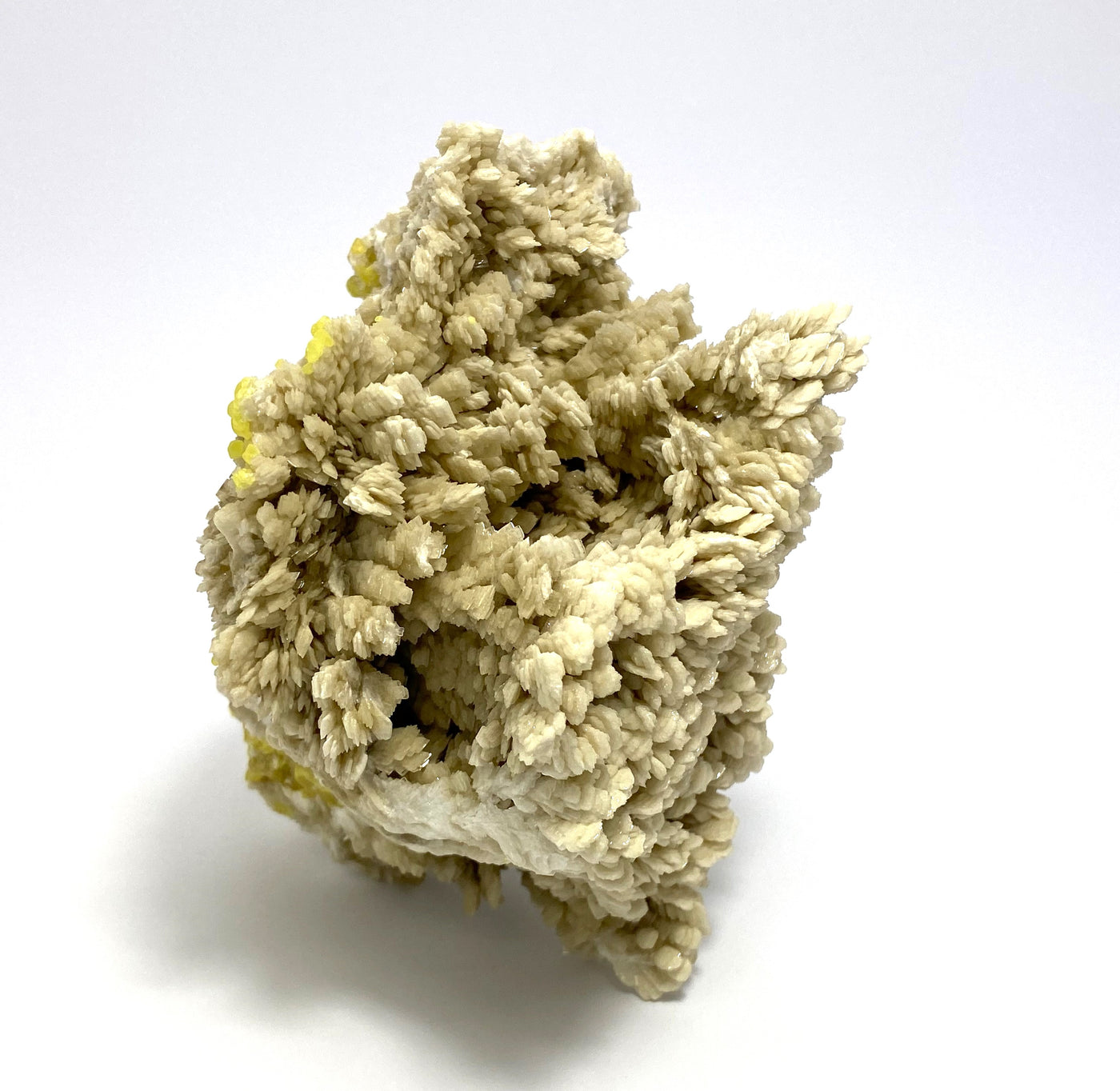 Schwefel auf Baryt, Machow Mine, Polen
