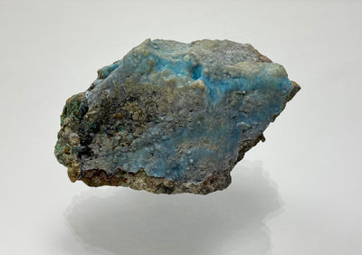 Blauer Aragonit, Malachit, Flatschach, Murtal, Stmk., Österreich