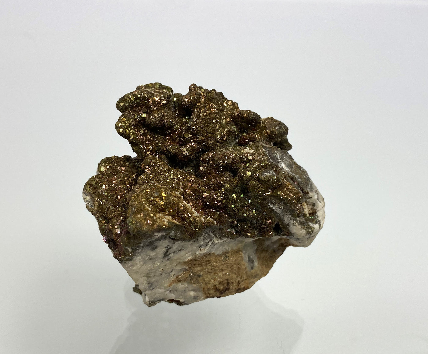 Pyrite with tarnish, Hüttenberg, Carinthia, Austria