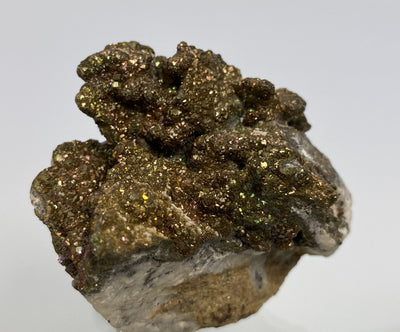 Pyrite with tarnish, Hüttenberg, Carinthia, Austria