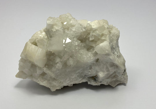 Celestine, dolomite, rock crystal, Oberdorf/Laming, Styria, Austria
