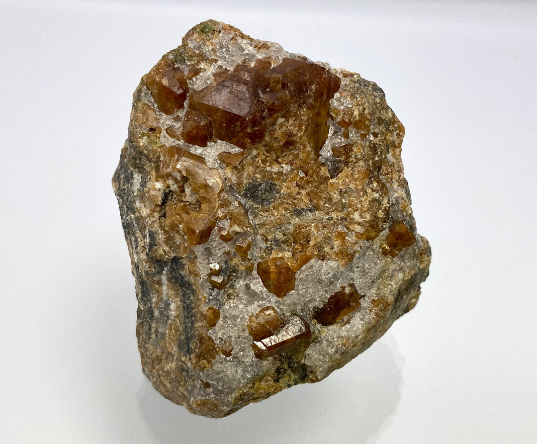 Hessonite, Ochsenriegel, Koralpe, Styria, Austria.