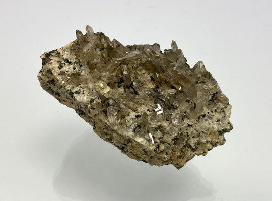 Smoky quartz, hematite, Ringkogel, Seckauer Tauern, Styria, Austria